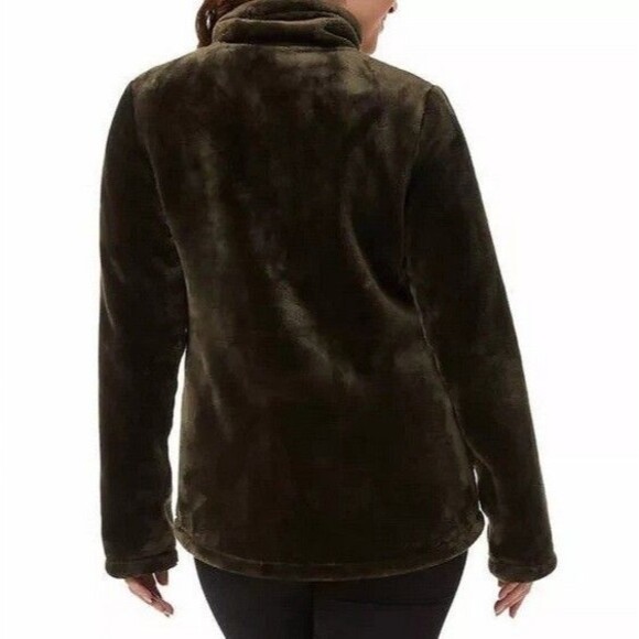 NWT Teddy Jacket Faux Fur | Urban Chic Dark Green  |  XL  | 32 Degrees - Picture 2 of 4